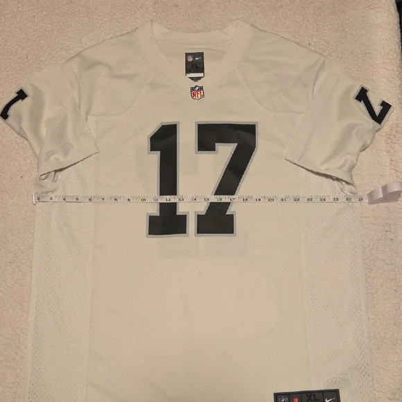 NFL White Jersey with Bold Black Numbers - Picture 8 of 10
